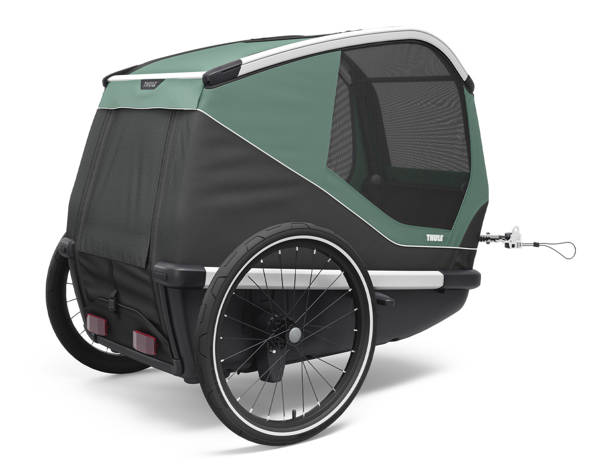 Remorque pour chien BEXEY L Vert